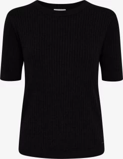 OXMO Truien Trui Riona Dames Zwart