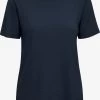 OXMO T-shirts Shirt Pim Dames Blauw Gemêleerd -Oxmo Winkel f44b7e9e8f3cef1e9f4083814d9d42e2