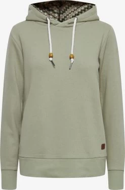 OXMO Hoodies Trui ULRIKA Dames Groen