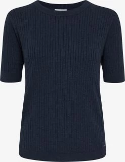 OXMO Truien Trui Riona Dames Donkerblauw