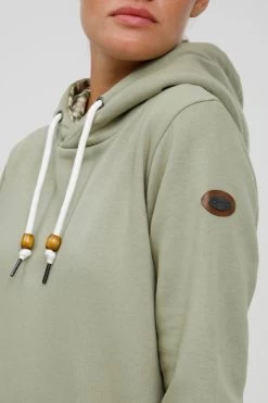 OXMO Hoodies Trui ULRIKA Dames Groen -Oxmo Winkel fa7ef4ab5ec68b0ea4a590566d26b5c0