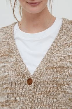 OXMO Vesten Gebreid Vest Philemona Dames Gemengde Kleuren -Oxmo Winkel fb0c5aa9557cfde4f37a2b4120b7b785