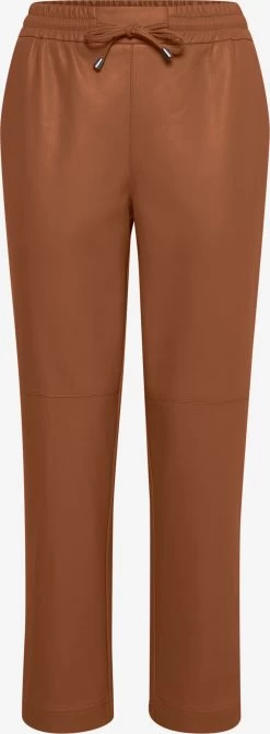 OXMO Pantalons Regular Broek PAULIA Dames Bruin