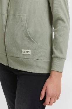 OXMO Sweatvesten Sweatvest Lova Dames Donkergroen -Oxmo Winkel fc5eb1e89f3c18f096dcff0b6fb9fe8f