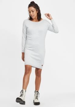 OXMO Mini Jurken Jurk Ella Dames Grijs -Oxmo Winkel fc65df6820d5f99fab88b30ec6d501f4