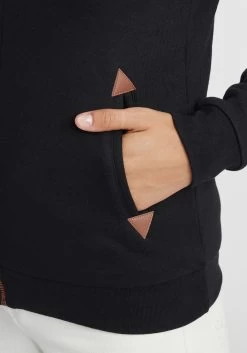 OXMO Sweatvesten Sweatvest Vicky Dames Zwart -Oxmo Winkel fcc6a54c92551c1c1ce415a1854f1613