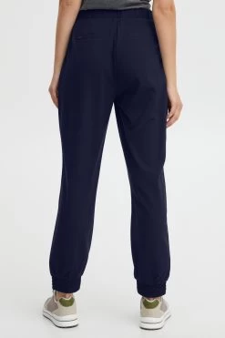 OXMO Pantalons Regular Broek Dovi Dames Donkerblauw -Oxmo Winkel fd63c8305002bf20e7c3573f7278cba6