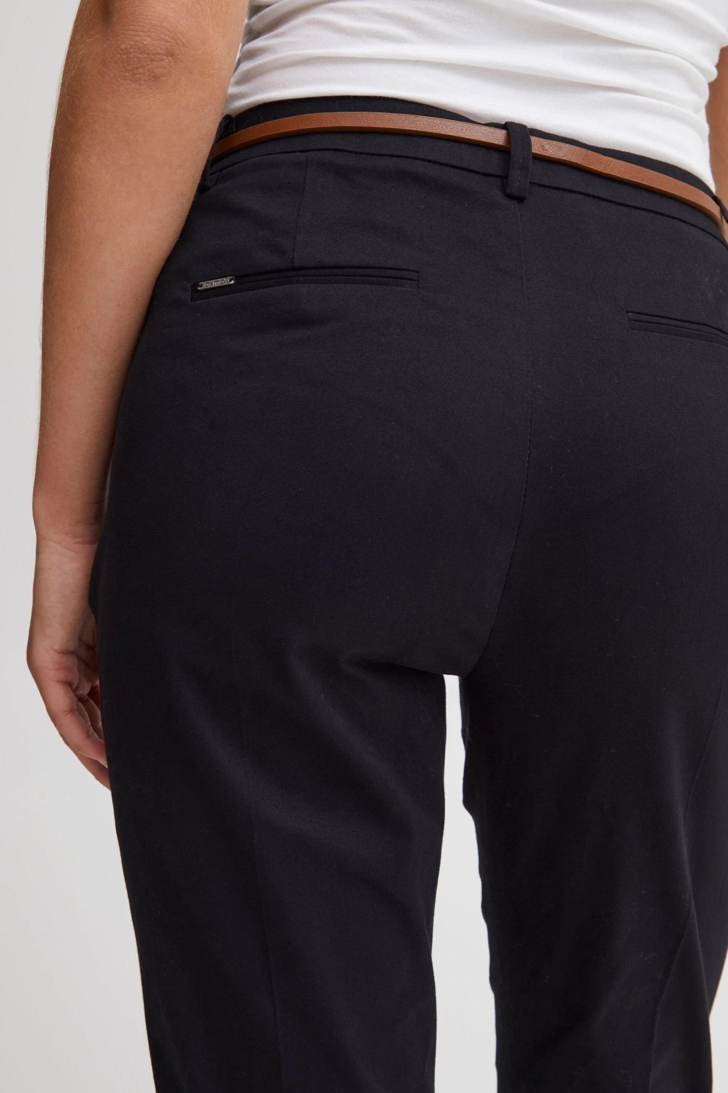 OXMO Pantalons Tapered Broek Dames Zwart 8 OXMO Pantalons Tapered Broek Dames Zwart - Afbeelding 6