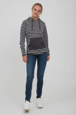 OXMO Hoodies Trui CARINA Dames Grijs -Oxmo Winkel fe41f1d9d1aaacc7580373d7f6f24254