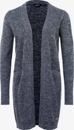 OXMO Vesten Gebreid Vest Neli Dames Blauw