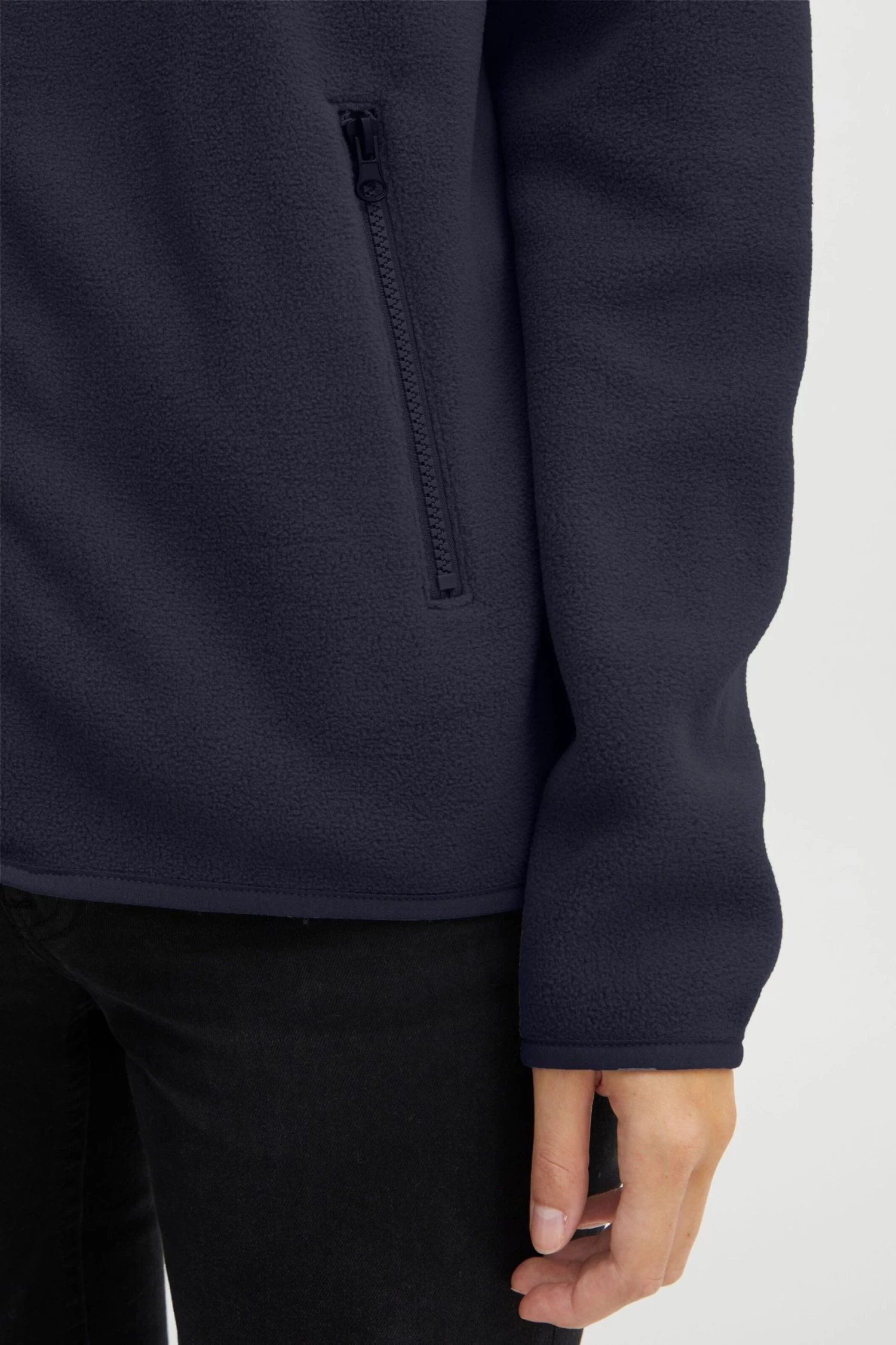 OXMO Sweatvesten Sweatvest Nymfe Dames Blauw 6 OXMO Sweatvesten Sweatvest Nymfe Dames Blauw - Afbeelding 4