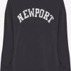OXMO Sweatshirts Sweatshirt Coleen Dames Zwart